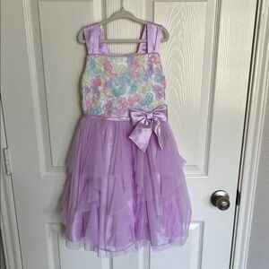 Jona Michelle Lavender and Pastel Kids Dress